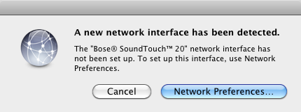 macOS network interface prompt