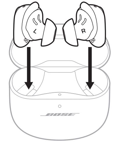 片方のイヤホンから音が聞こえない - Bose QuietComfort® Earbuds II